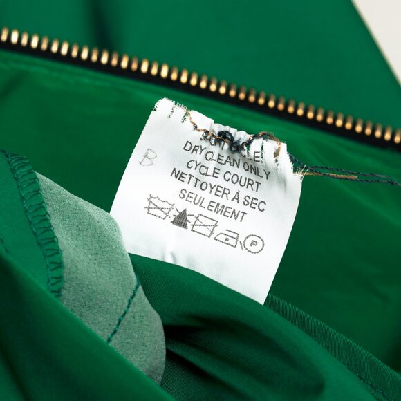 Lida Baday Green Radzimir Short-Sleeve Cropped Zip Jacket - Picture 8 of 8